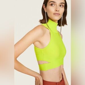 Herve Leger crop top